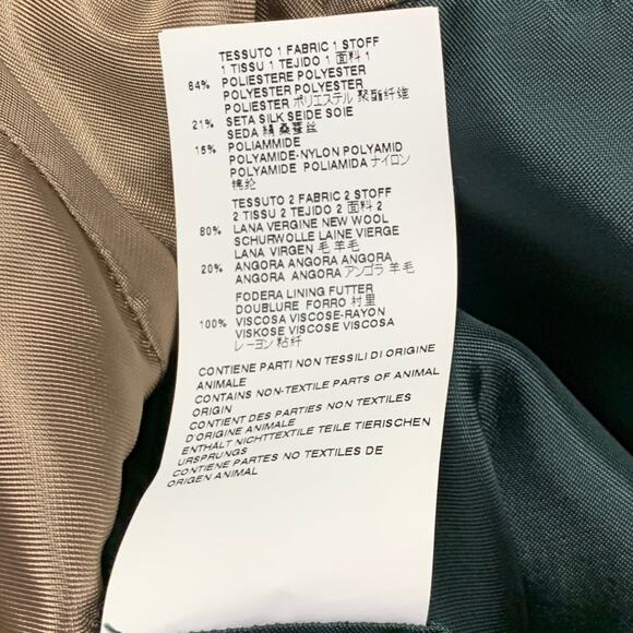 MAISON MARGIELA Size S Black Multi Color Silk Polyester Floral Layered Dress - Picture 8 of 8